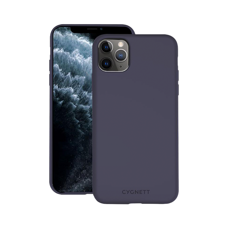 Cygnett Skin Soft Feel Case for iPhone 11 Pro Max - Navy