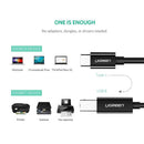 UGREEN USB C to Type B 2.0 Printer Cable - USB-C to Standard TypeB - 6ft Black