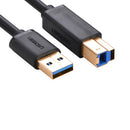 UGREEN USB 3.0 A Male to B Male Print Cable 2M Black