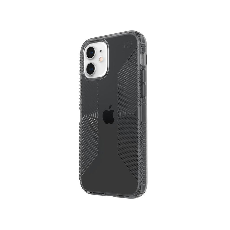 Speck Presidio Perfect-Clear with Grips Case for iPhone 12/12 Pro (Black)