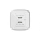 Belkin BOOST UP Dual USB-C Wall Charger GaN Technology 65W with PPS