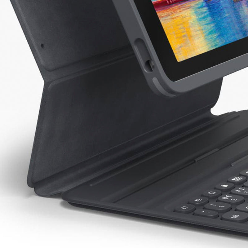 Zagg Pro Keys Wireless Keyboard and Detachable Case For iPad 10.2 Pro - Black/Grey
