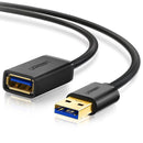 UGREEN USB 3.0 Extension Male to Female Cable 1m Black