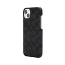 Coach Slim Wrap Case for iPhone 14 Plus Signature C Black