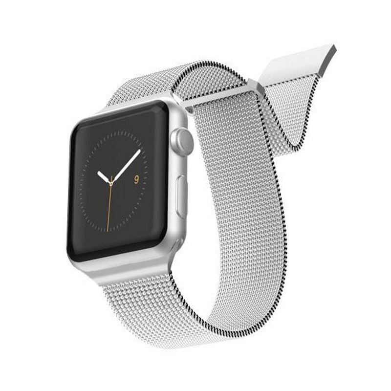 X-doria Mesh Band for Apple Watch 38/40/41mm - Silver