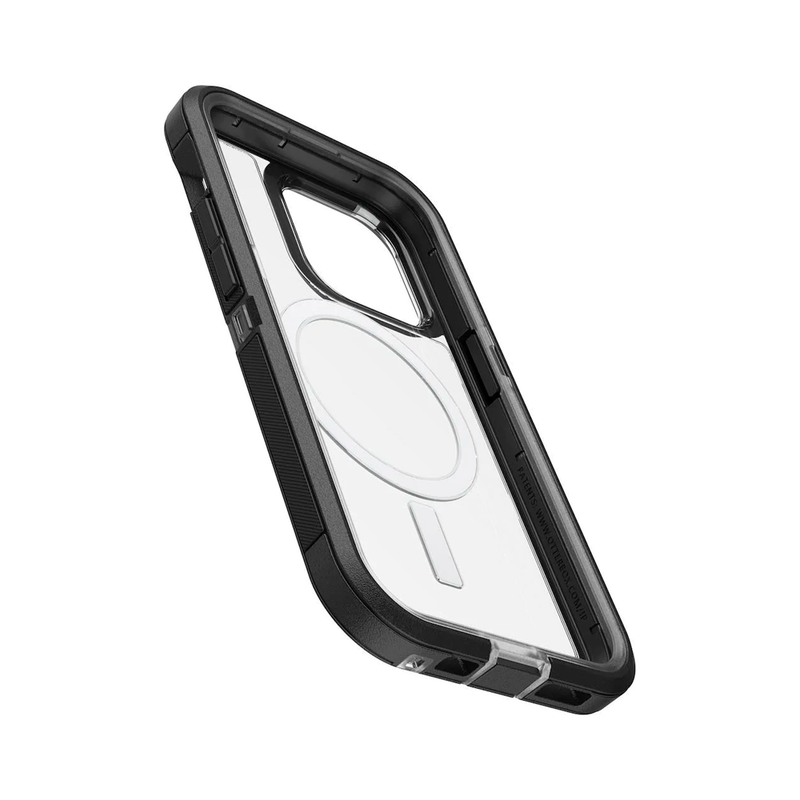 Otterbox Defender XT Clear MagSafe Case For iPhone 14 Pro 6.1 - Black Crystal