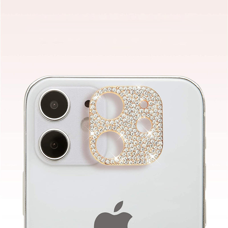 Doormoon iPhone 12 Rear Camera Protector Glass Bling Bling