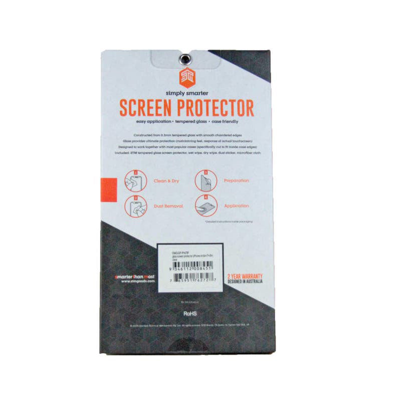 STM Good Screen Protector for iPhone 6 Plus/6S Plus/ 7 Plus/8 Plus - Clear