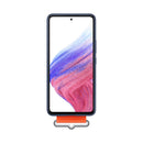 Samsung Silicone Cover with Strap Galaxy A53 5G Navy