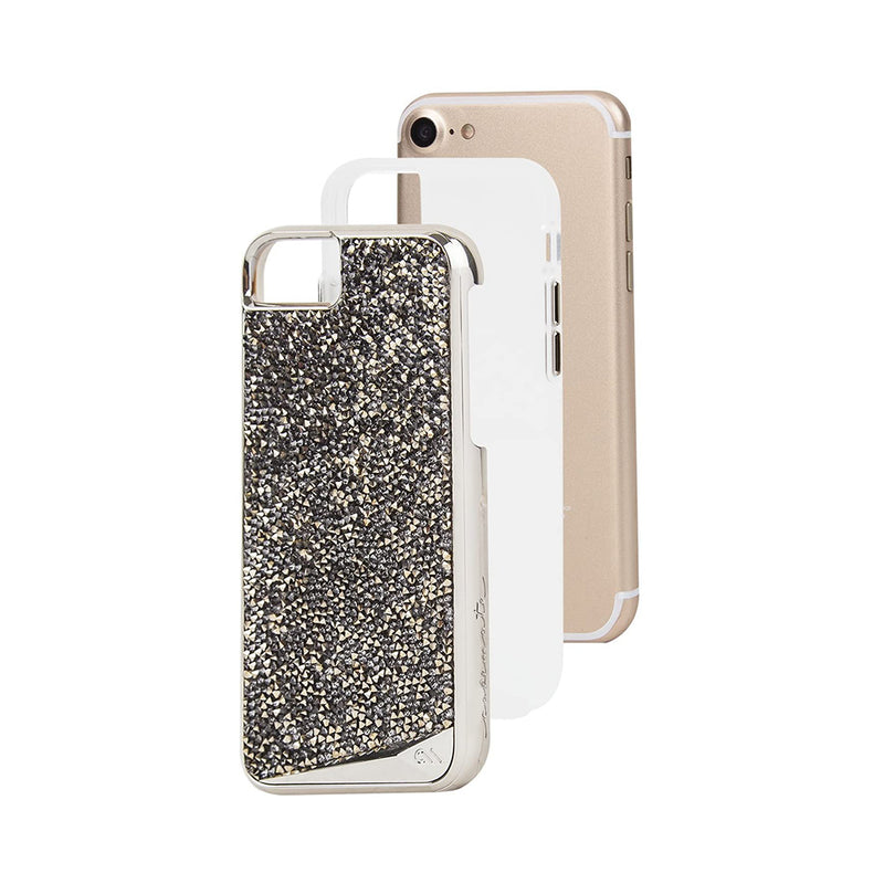 [Limited Stock! Original Price $48] Case-Mate Brilliance 800+ Fitted Case for Apple iPhone SE/8/7/6/6S - Champagne