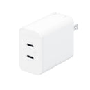Mophie Speedport 45W Dual Port USB-C GaH Wall Charger White