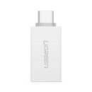 UGreen USB-C Male to USB-A Female Adapter White