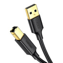 UGREEN 2M USB 2.0 AM To BM Printer Cable Black