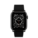 SwithEasy Wrap Leather Band for Apple Watch 42/44mm - Black
