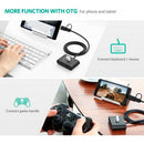 UGreen USB 3.0 Hub With Type C port Black 1M Black