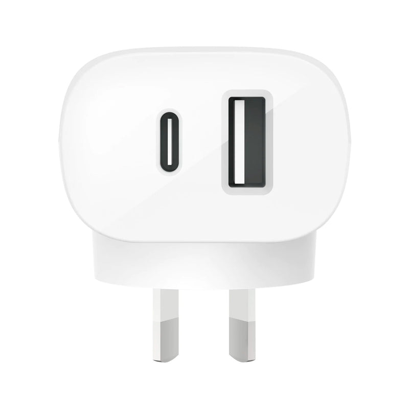 Belkin Dual USB-C Wall Charger 37W White