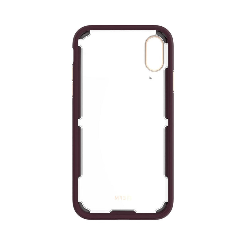 EFM Cayman D3O Case Armour suits iPhone Xs Max (6.5") - Mulberry/Gold