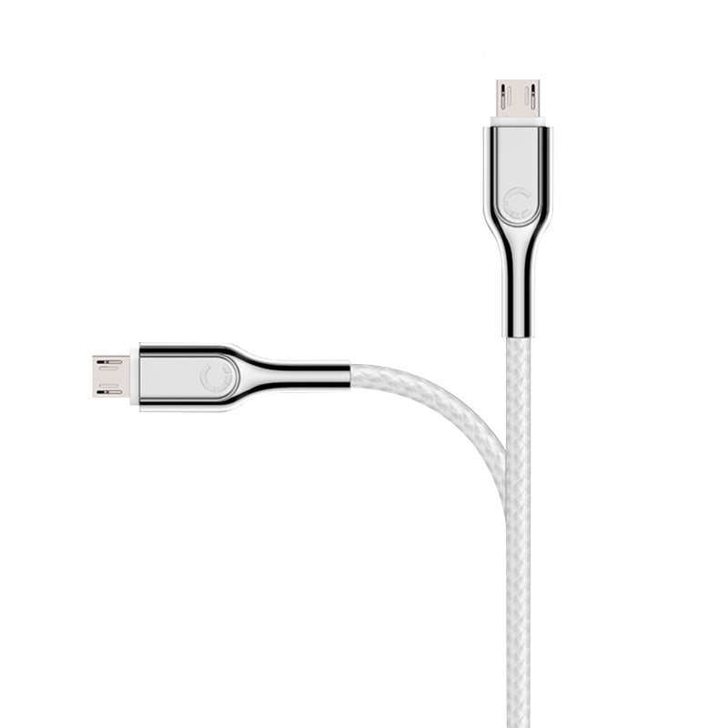 Cygnett ARMOURED Micro USB to USB-A Cable - White 3m