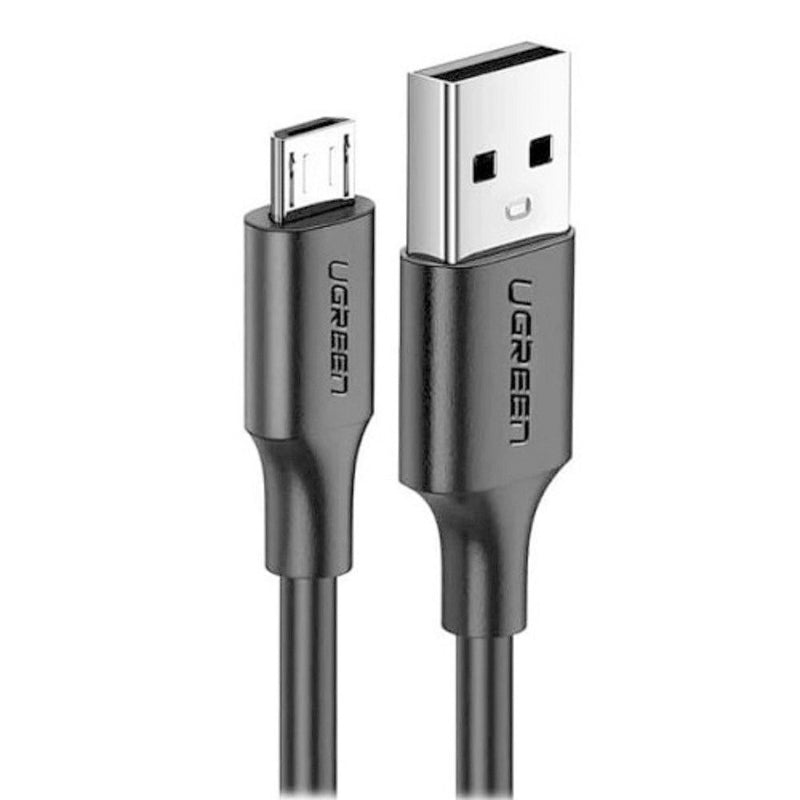 UGREEN USB A 2.0 Male To Micro Data FAST Charging Cable 1m Black For Android
