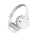 Belkin SoundForm Mini Wireless On-Ear Headphones for Kids - White