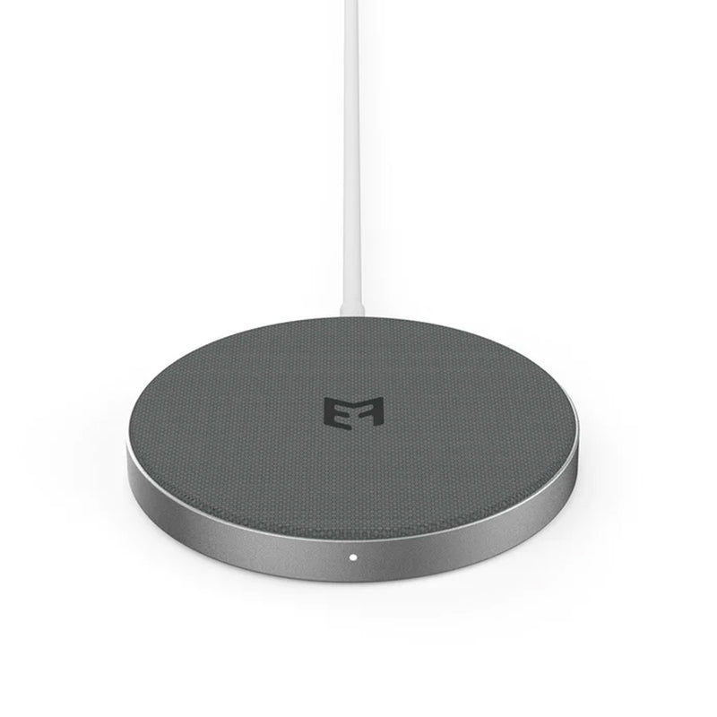 EFM 15W Wireless Charge Pad With Qi certification - Silver