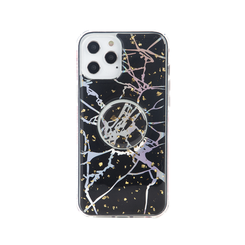 Wisecase iPhone 12 Pro Max Shine Marble+Air Socket