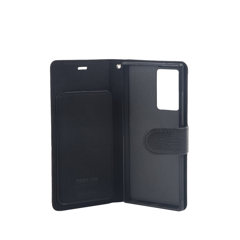Wisecase Samsung Note20+ Deluxe Wallet Folio