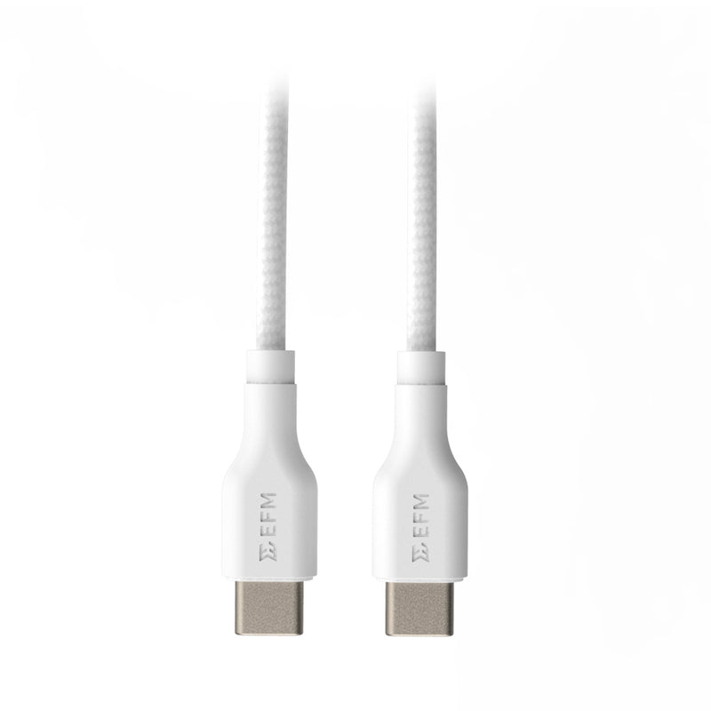 EFM Type-C to Type-C Cable 3M Length White
