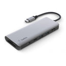 Belkin CONNECT USB-C 7-in-1 Multiport Hub Adapter Space Grey