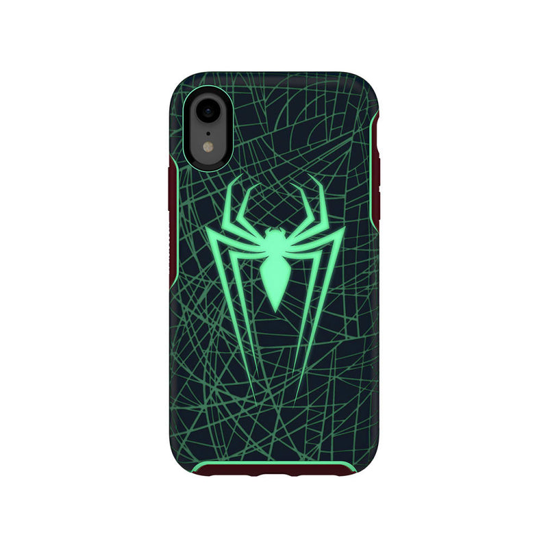 OtterBox Symmetry Marvel Case suits iPhone XR Spiderman