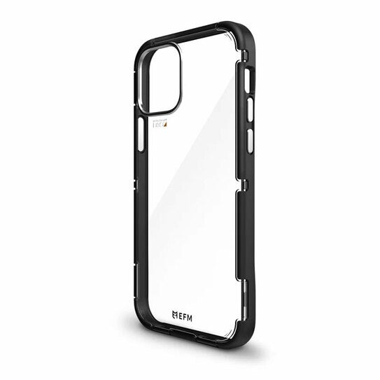 EFM Cayman Case Armour with D3O 5G Signal Plus For iPhone 12 Pro Max - Black/Space Grey