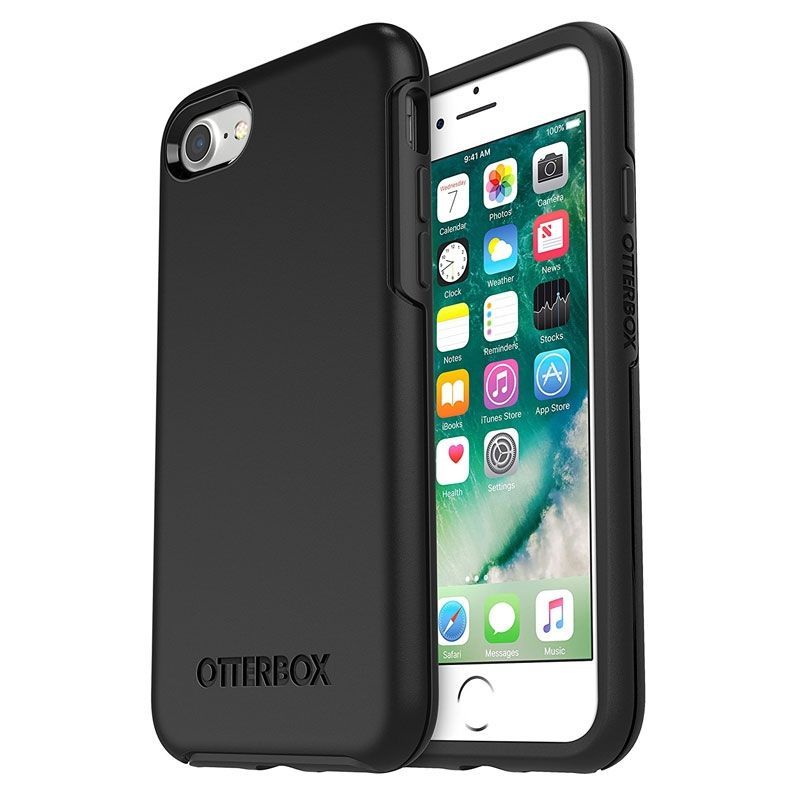 OtterBox Symmetry Clear Case suits iPhone 7/8/SE 2 - Black