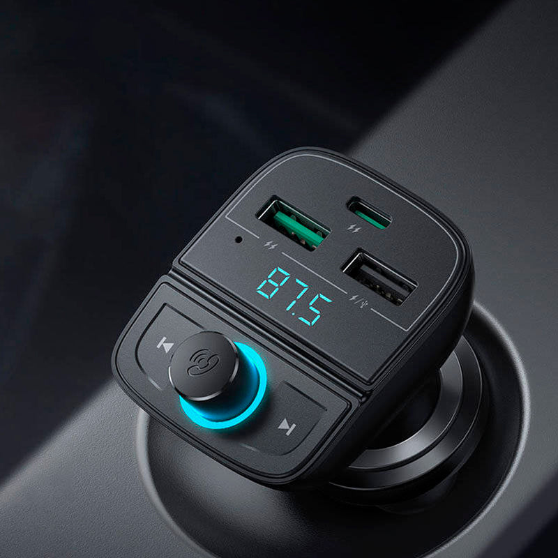 UGREEN Car Bluetooth 5.0 FM Transmitter Black