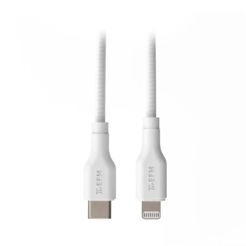 EFM Type-C to Lighting Cable For Apple Devices - 2M Length White