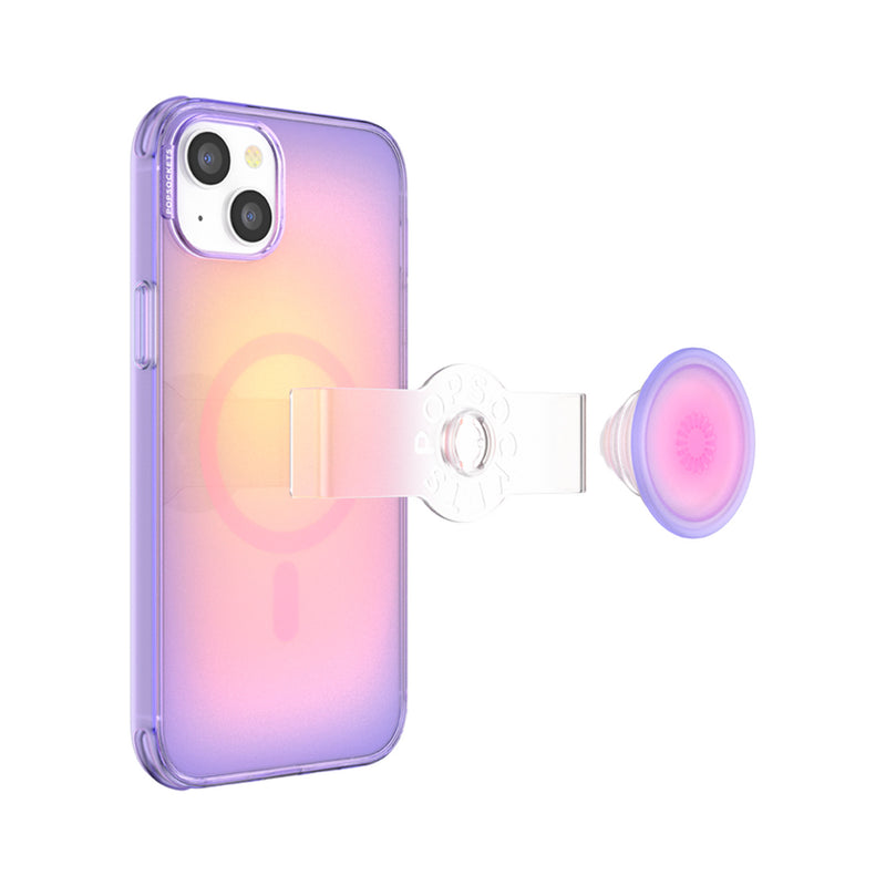 Popsockets PopCase MagSafe for iPhone 14 Plus - Opalescent Aura
