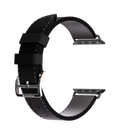 SwithEasy Wrap Leather Band for Apple Watch 42/44mm - Black