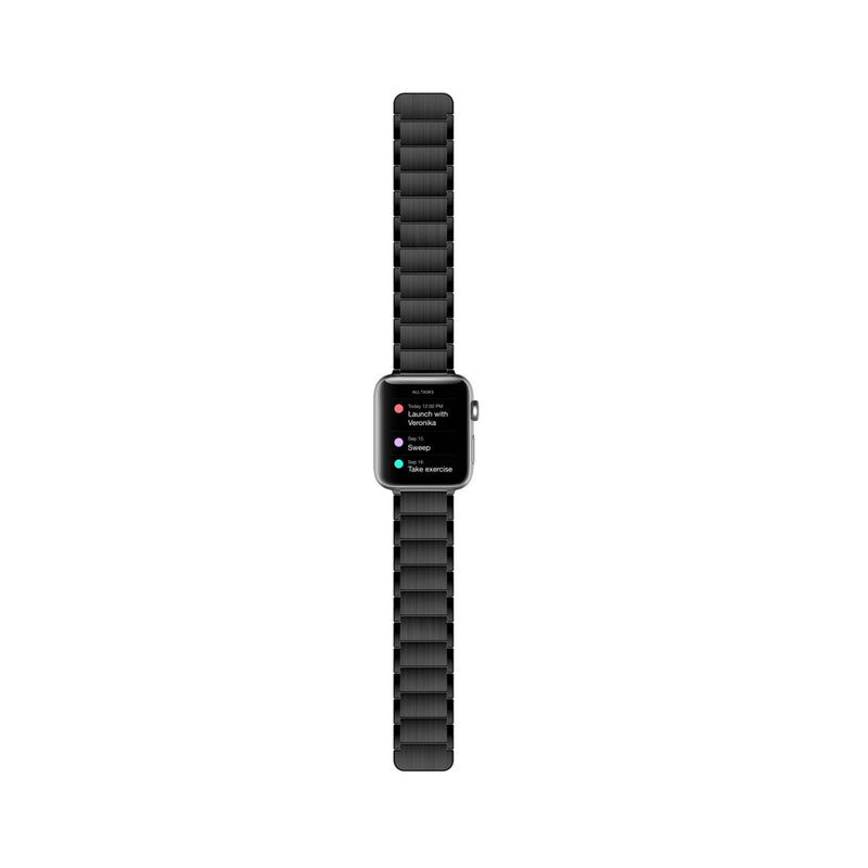 X-doria Classic band for Apple Watch 42/44/45mm - Black
