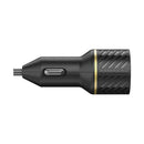 OtterBox Dual Port Car Charger USB-C/USB-A, Fast Charge