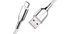 Cygnett Armoured USB-C to USB-A (USB 3.1) Cable - White 1m