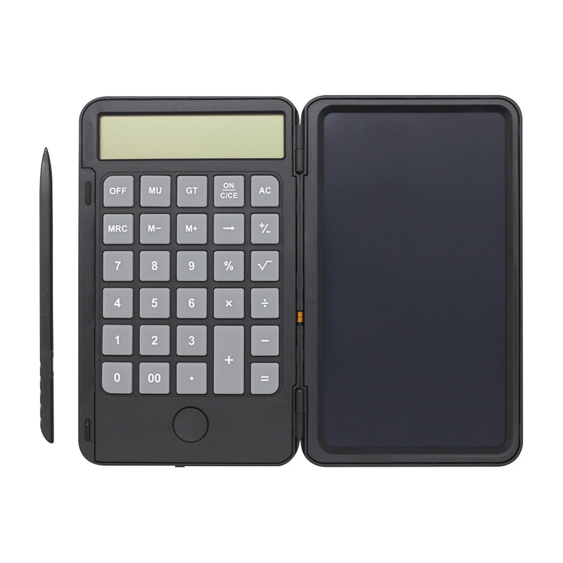 NEWYES Calculator with Notepad Black