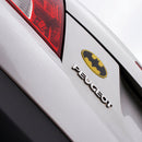 FAN EMBLEMS BATMAN 1989 LOGO DECAL (BLACK, YELLOW AND CHROME)