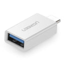 UGreen USB-C Male to USB-A Female Adapter White