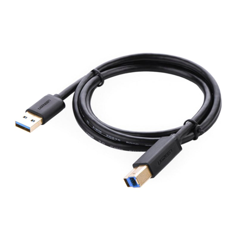 UGREEN USB 3.0 A Male to B Male Print Cable 2M Black