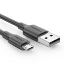 UGREEN USB A 2.0 Male To Micro Data FAST Charging Cable 1m Black For Android
