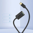 UGREEN USB Type-C Male to USB Type-A 3.0 Female OTG Cable Adapter 15cm Black