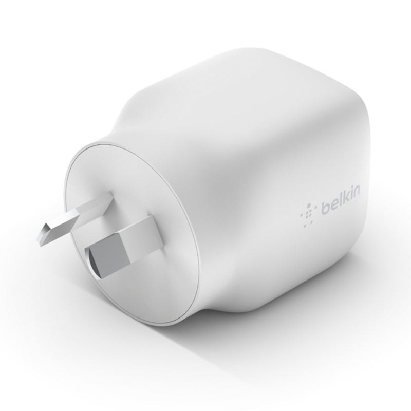 Belkin BoostUp 30W PPS Wall Charger With USB-C PD - White