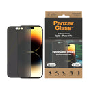 PanzerGlass Ultra-Wide Fit Privacy Antibacterial BMW Case for iPhone 14 Pro