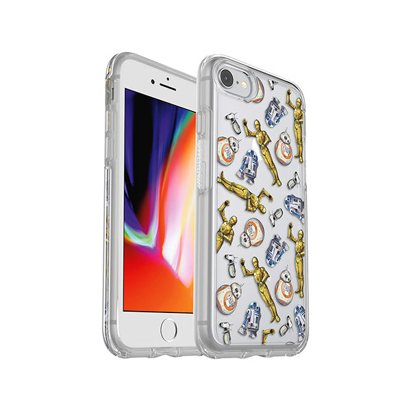OtterBox Symmetry Galactic Collection Case suits iPhone SE (2nd gen) and iPhone 8/7 - Droid