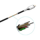 Cygnett Armoured Lightning to USB-A Cable - Black 2m
