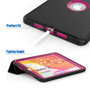 Wisecase iPad 10.2 2019/iPad8 10.2 2020 Heavy Duty Smart Folio with Stylus Pen Holder